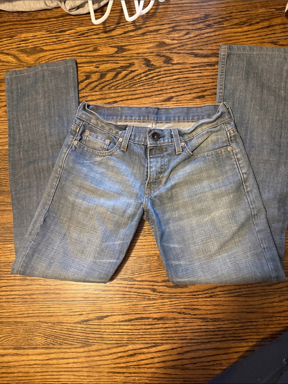Levi's Light Blue Straight Leg Jeans